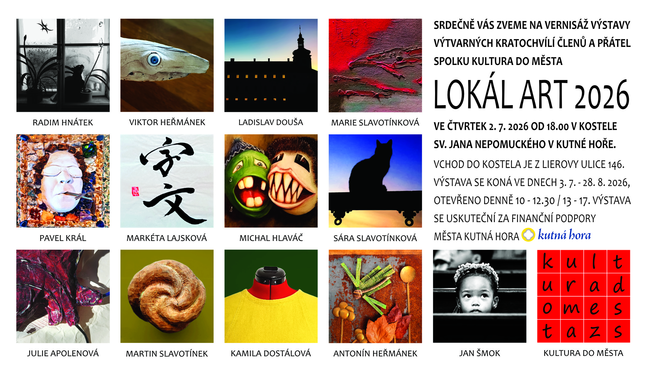 Kutnohorský spolek Kultura do města chystá po pětadvaceti letech další výstavu
