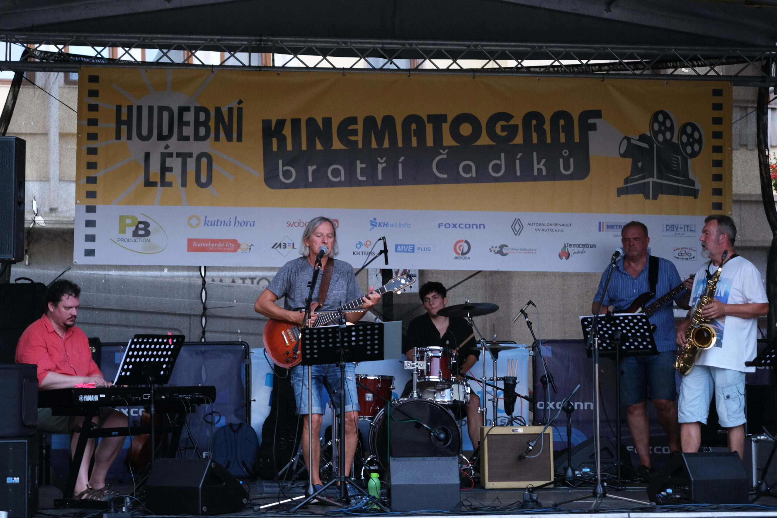 Hudební léto a Kinematograf bratří Čadíků jsou u konce. Dobrovolné vstupné vyneslo přes 22 tisíc korun
