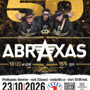 Abraxas slaví 50 let na scéně. Do Kutné Hory dorazí v říjnu