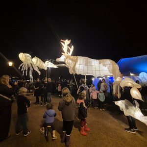 Kutná Hora ožívá divadlem. Festival zahájila dokumentární performance i obří svítící loutky