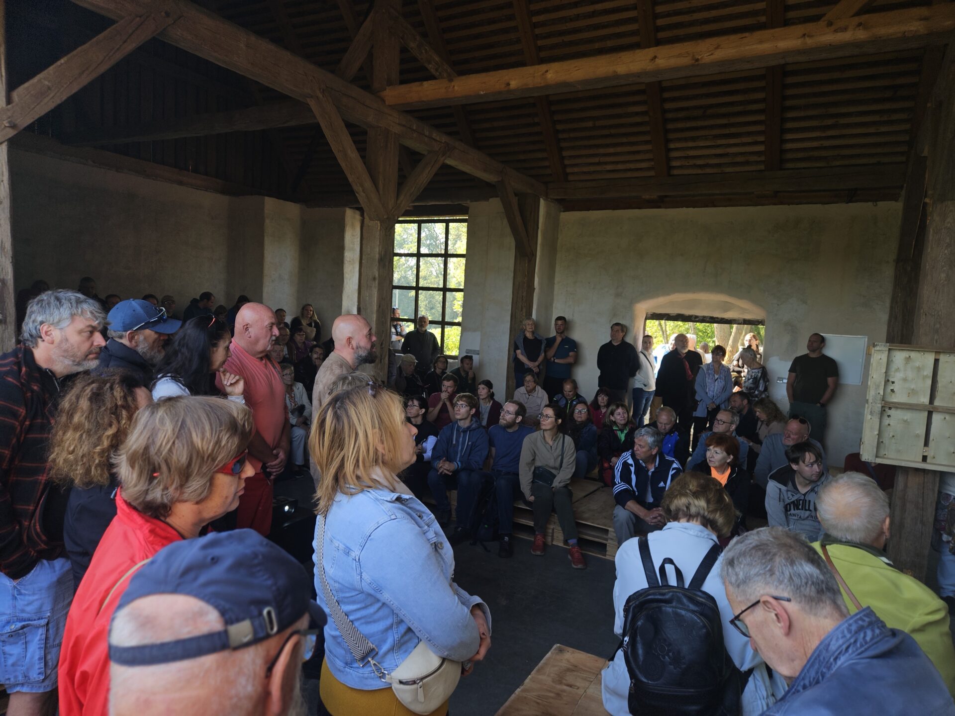 Den architektury přilákal do Bylan zástupy návštěvníků. Lákadlem byly objevné novinky i přístupný mlýn
