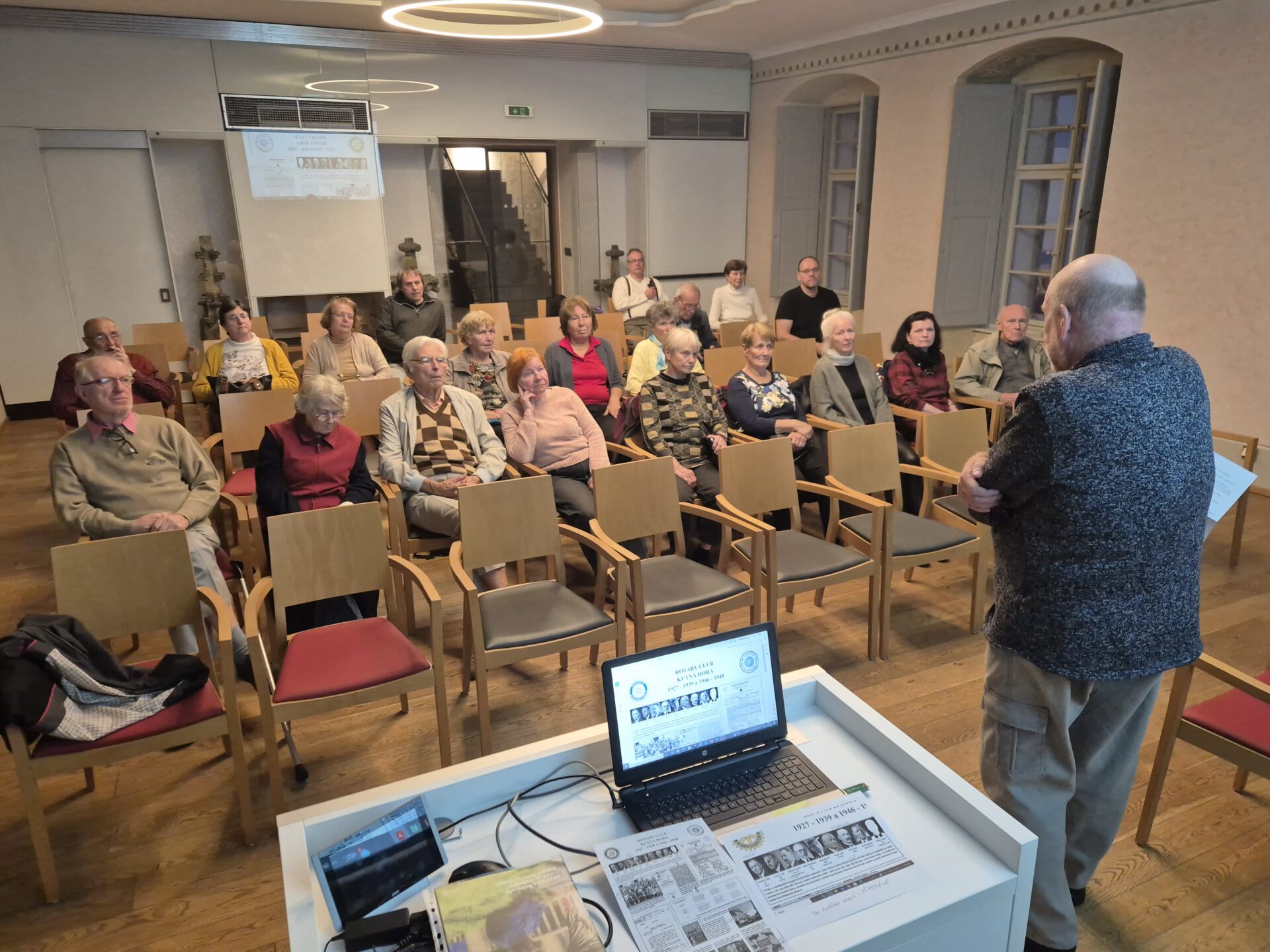 Disputace o historii Rotary v Kutné Hoře