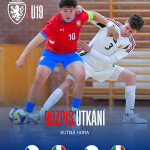 Kutnohorská Klimeška hostí dvě třaskavé futsalové bitvy proti Itálii